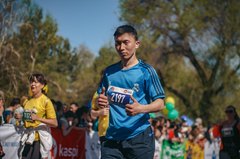 Дистанция 21 км на VI Алматы Марафон - 2017